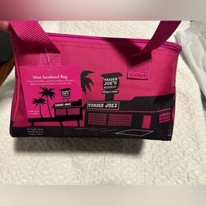 Trader Joe’s Hot Pink Insulated Lunch Bag